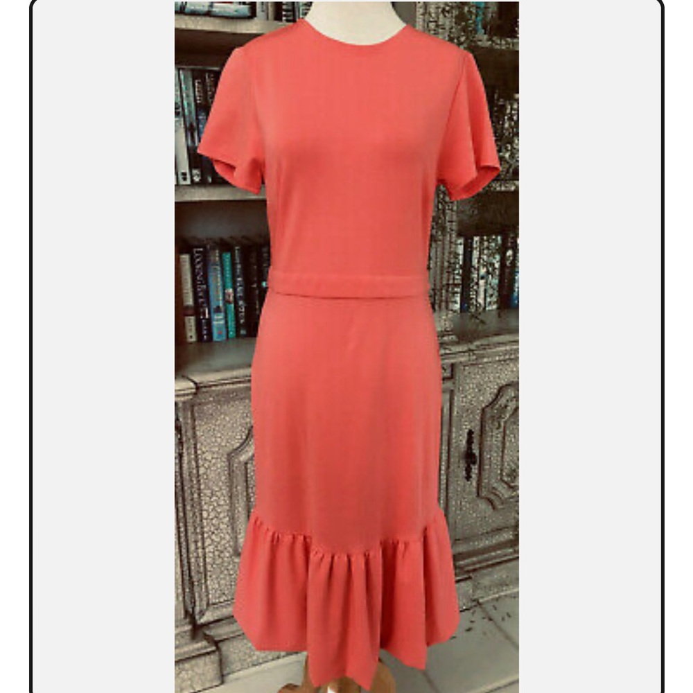 Kristina Dress Coral Sample